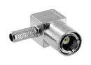 AMPHENOL RF 903-367P-51A2 RF / Coaxial Connector, SMB Coaxial, Right Angle Plug, Solder, 50 ohm, RG174, RG188A, RG316