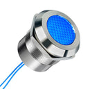 Apem Q30Y5SXXB1AE. Q30Y5SXXB1AE. LED Panel Mount Indicator Blue 24 V 30 mm mA 1.3 cd IP67 IP69K New