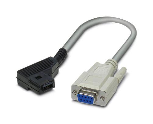 PHOENIX CONTACT IFS-RS232-DATACABLE Computer Cable, IFS Plug, D Subminiature Socket, 9 Way, 6.6 ft, 2 m, Grey 2320490