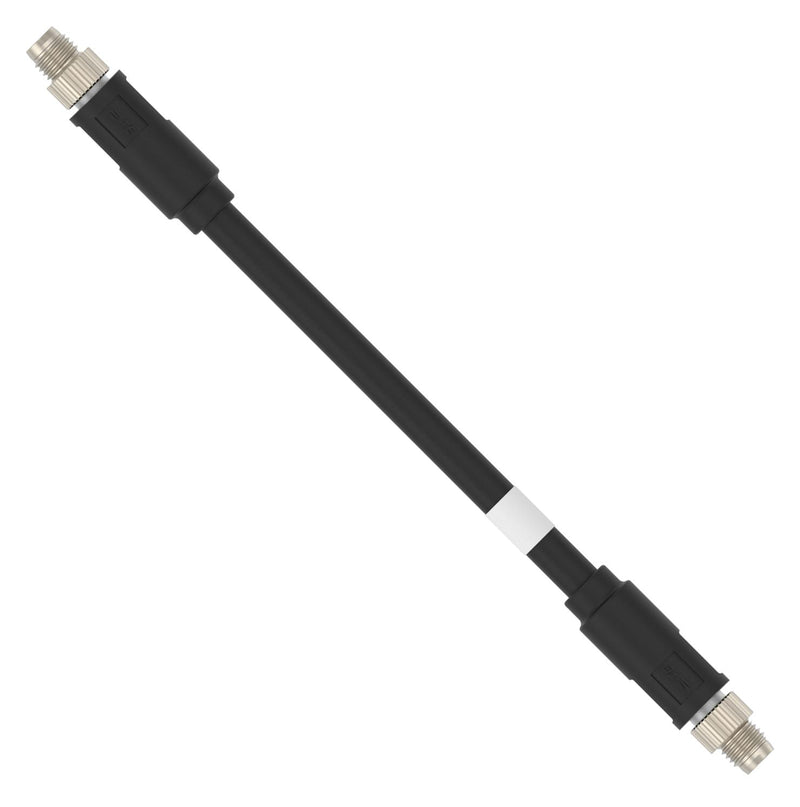 AMP - TE Connectivity TB1147D4722-005 TB1147D4722-005 Sensor Cable IP67 SPE Hybrid M8 Plug 4 Positions 5 m 16.4 ft RPC Series New