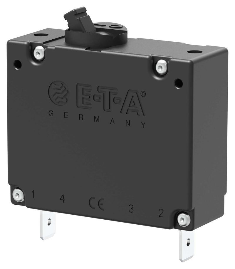 ETA 8340-F410-P1M1-A3H0-50A 8340-F410-P1M1-A3H0-50A Magnetic Hydraulic Circuit Breaker Flange Mount 8340 Series 50 A 1 Pole 415 V 2 kA 7.5 s New