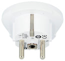 Skross 1.500217-E 1.500217-E Mains Adapter Denmark Indian Israel Euro (Schuko &amp; 2-Pole) 16 A White 250 V New