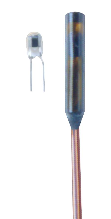 Amphenol Advanced Sensors A96N4-GC11KA143L/37C A96N4-GC11KA143L/37C NTC Thermistor 22 Kohm Wire Leaded Through Hole 3500 K AB Series