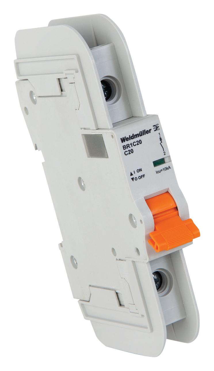 WEIDMULLER 2477790000 BRANCH CIRCUIT BREAKER, 1 POLE, 1A