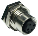 AMPHENOL LTW M12A-12PFFS-SF8001 Sensor Connector, 12 Pole, M12, Receptacle, M Series, M12, Female, 12 Positions, Solder Socket