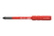 Wiha 34585 34585 PZ1 x 75mm Softfinish VDE Slimbit Pozi Screwdriver 1000V AC