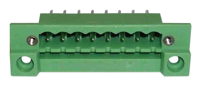 PHOENIX CONTACT DFK-MSTB 2,5/ 2-G Terminal Block, Feed-Thru, Header, 5 mm, 2 Ways, 12 A, 250 V, Quick Connect Vertical 0707109, GTIN UPC EAN: 4017918003876