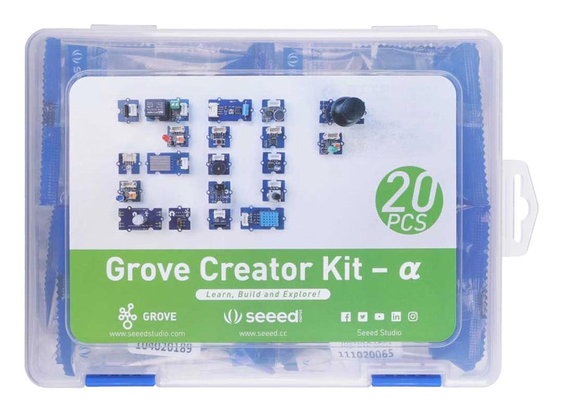 SEEED STUDIO 110020228 Creator Kit, 20 Modules, Arduino & Raspberry Pi Board