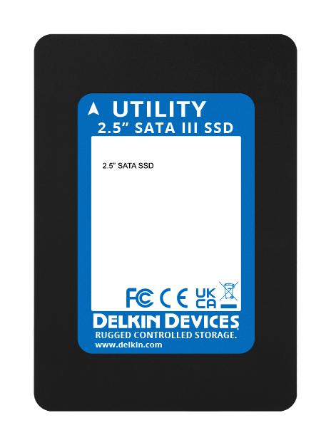 Delkin Devices DS2HFTEM5-35000-2. DS2HFTEM5-35000-2. SSD Sata III 3D TLC Nand 256GB New