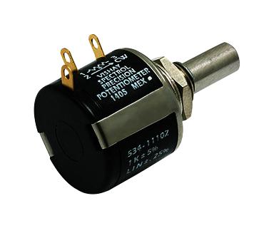 Vishay 534B1501JC 534B1501JC Rotary Potentiometer 500 ohm 10 Turns Linear 2 W &plusmn; 5% 534 Series