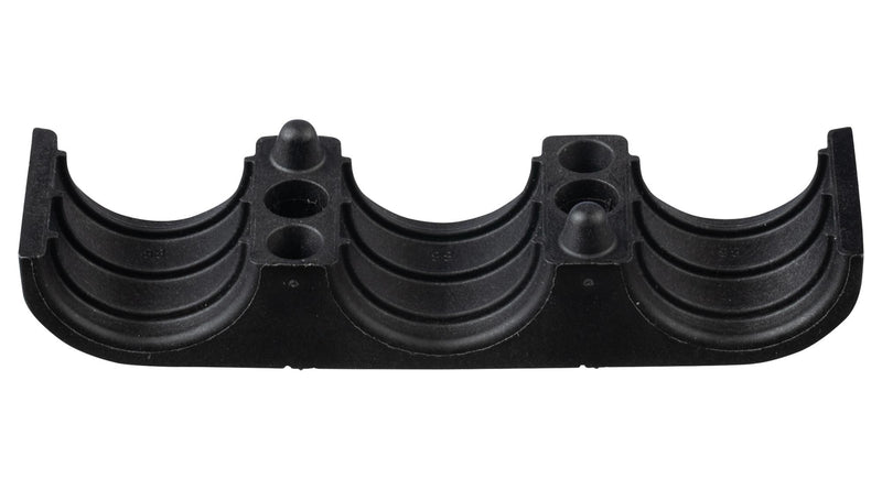 Panduit CLC88X3S8C370 CLC88X3S8C370 Fastener Corrugated Loom Clamp Nylon 6.6 (Polyamide 6.6) Black 110 mm 28 New