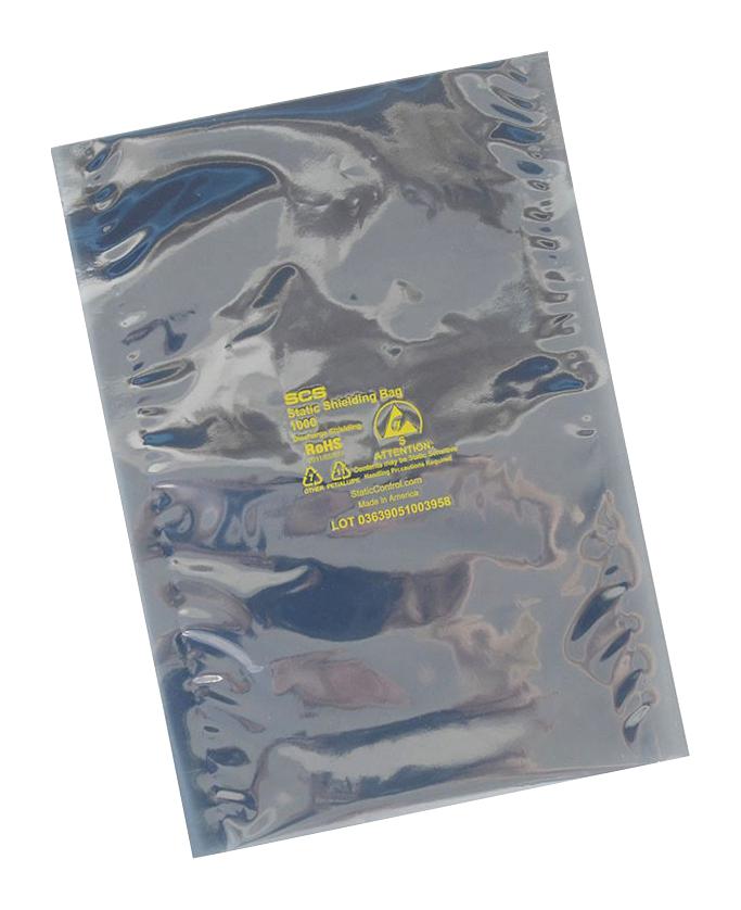 SCS 100415 100415 Static Shield BAG METAL-IN 15" X 4"