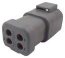 Deutsch - TE Connectivity DTP04-4P-E003 DTP04-4P-E003 Automotive Connector Housing IP68 DTP Receptacle 4 Ways Series Pin Contacts