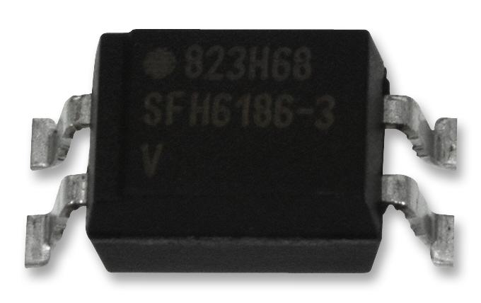 VISHAY SFH618A-3X017 Optocoupler, 1 Channel, Surface Mount DIP, 4 Pins, 60 mA, 5.3 kV, 100 %