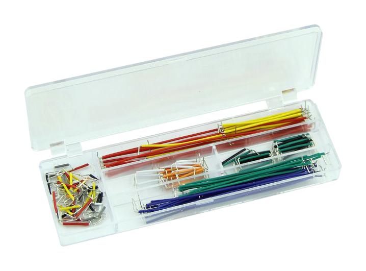 SEEED STUDIO 110990044 Breadboard Jumper Wire Set, Multi-coloured, Pack of 140 Pieces/10 Pieces