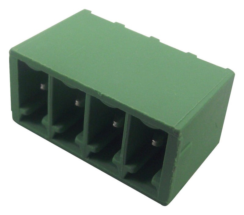 PHOENIX CONTACT 1843622 Terminal Block, Header, 3.5 mm, 4 Ways, 8 A, 160 V, Through Hole Vertical GTIN UPC EAN: 4017918099916 MCV 1,5/ 4-G-3,5