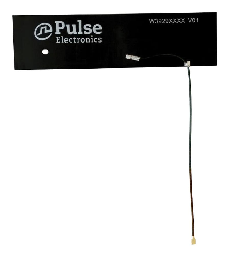 Pulse Electronics W3929B0100 W3929B0100 RF Antenna 3.4 GHz to 3.9 PCB 2 dBi 50 ohm Adhesive