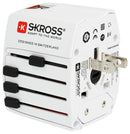 Skross 1.302960 1.302960 Mains Adapter Australia/China Euro US/UK New