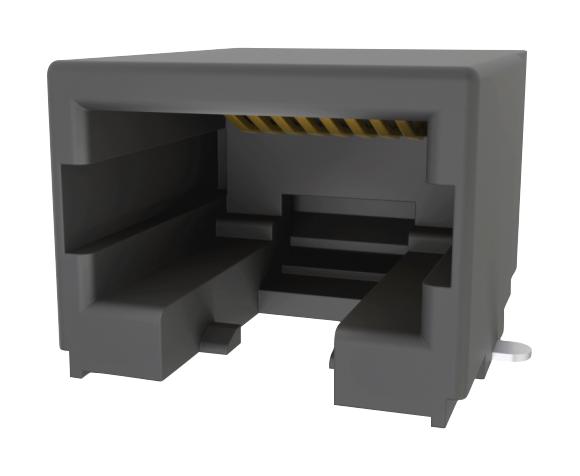 AMPHENOL COMMUNICATIONS SOLUTIONS RJLSE4088101T Modular Connector, RJ45 Jack, 1 x 1 (Port), 8P8C, Cat3, IP20, Surface Mount