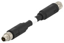 AMP - TE CONNECTIVITY TB114CD4722-150 Sensor Cable, IP67, M8 Receptacle, M8 Plug, 4 Positions, 15 m, 49.2 ft, RPC Series