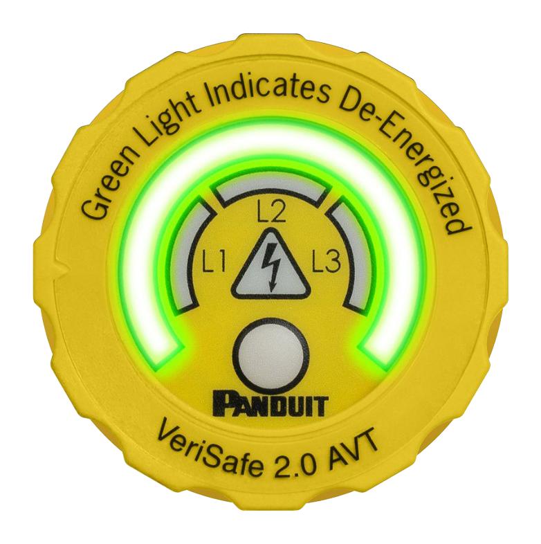 PANDUIT VS2-AVT-3PF-08 Voltage Tester, 3-Phase AC, 1kV, -25 &deg;C, 60 &deg;C, VeriSafe Series
