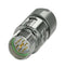 PHOENIX CONTACT 1629123 Sensor Connector, M23 PRO Series, M23, Male, 8 Signal + 1 Power Positions M23-09P1N8A9002S