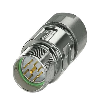 PHOENIX CONTACT 1629122 Sensor Connector, M23 PRO Series, M23, Male, 8 Signal + 1 Power Positions M23-09P1N8A9003S