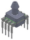 AMPHENOL ALL SENSORS ELVH-015D-HAND-I-NAA5 Pressure Sensor, 15 psi, Analogue, Differential, 5 VDC, Single Axial Barbed, 2.7 mA