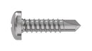 TR Fastenings 3.9 X 16 PPA2DX S50 DIN7504 3.9 DIN7504 PAN Head Screw SS 3.9MM 16MM PK50