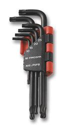 FACOM 89S.JP8 Hex Key Set, Long Torx&reg; Male, T10 to T45, 6 Pieces