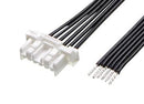 MOLEX 221959-1063 Cable Assembly, CLIK-Mate Receptacle to Free End, 6 Ways, 2 mm, 1 Row, 300 mm, 11.8 "