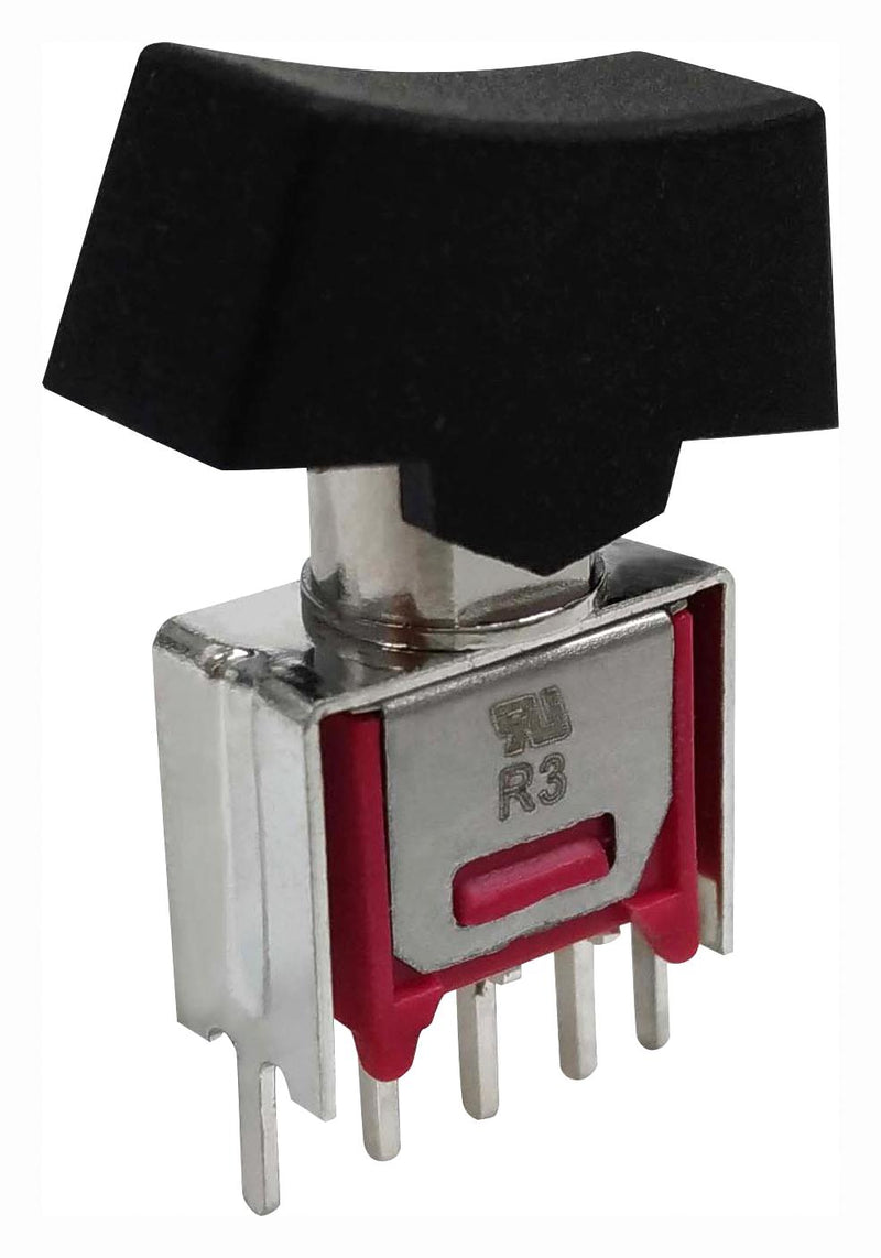 Multicomp PRO MP-R3-2B-B-SB5-13. MP-R3-2B-B-SB5-13. Rocker Switch Spdt 3A 125VAC/28VDC New