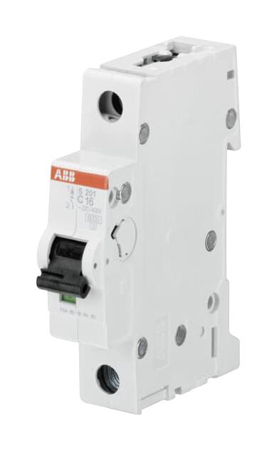 ABB 2CDS251001R0084 Thermal Magnetic Circuit Breaker, MCB, 1P, 20 kA, 133 V, 8 A