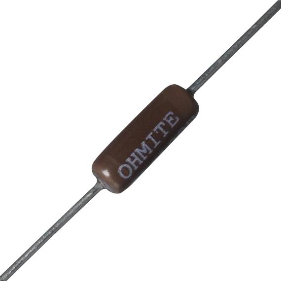 OHMITE 23J600E Through Hole Resistor, 600 ohm, 20, 3 W, &plusmn; 5%, Axial Leaded, 135 V