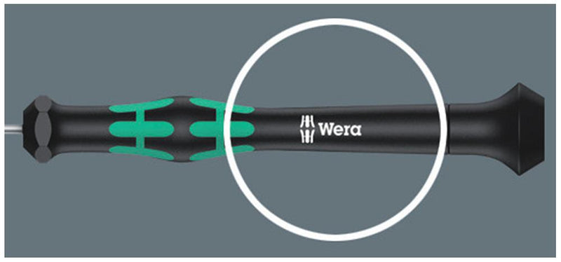 Wera 05118066001 05118066001 Screwdriver Hexagon Kraftform Series 1.5 mm Tip 157 Overall Length