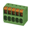 Phoenix Contact TDPT 4/ 2-SP-635-ZB TDPT 2-SP-635-ZB Wire-To-Board Terminal Block 6.35 mm 2 Ways 24 AWG 10 4 mm&Acirc;&sup2; Push In