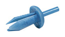 Hellermanntyton 181-42400 181-42400 Trunking Fitting Rivet 3.8 - 4.2mm Nylon 6 (Polyamide 6) Blue 25.5 mm New