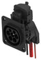 TE CONNECTIVITY 2-2208885-5 EV Charging Cable, IEC 62196-2 Type 2 Receptacle to Free End, 7 Positions, 440 VAC, 5 m, HV Series