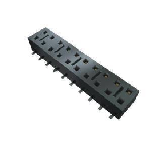 SAMTEC HLE-107-02-F-DV-BE-A PCB Receptacle, Board-to-Board, 2.54 mm, 2 Rows, 14 Contacts, Surface Mount Straight