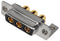 MH CONNECTORS MHCDR3W3S4 Combination Layout D Sub Connector, MHCD Series, DA-3W3, Receptacle, 3 Contacts, 3 Power, Solder