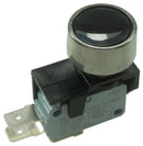 Arcolectric (BULGIN LIMITED) C0911KBAAJ C0911KBAAJ Industrial Pushbutton Switch 0900 Series 12.7 mm Spdt On-(On) Round Black