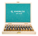 EXCELTA KST-10-SE TWEEZER SET, 10PC, ANTI-MAGNETIC, SS