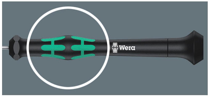 Wera 05118066001 05118066001 Screwdriver Hexagon Kraftform Series 1.5 mm Tip 157 Overall Length