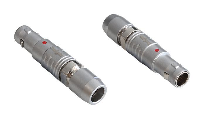 BULGIN LIMITED PPCFGG0004CLAD Circular Connector, Push Pull X Series, Straight Plug, 4 Contacts, Solder Pin, Push-Pull