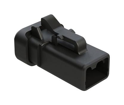 Amphenol SINE/TUCHEL ATP06-2S-MM01BLK ATP06-2S-MM01BLK Automotive Housing Plug 2POS 25A BLK