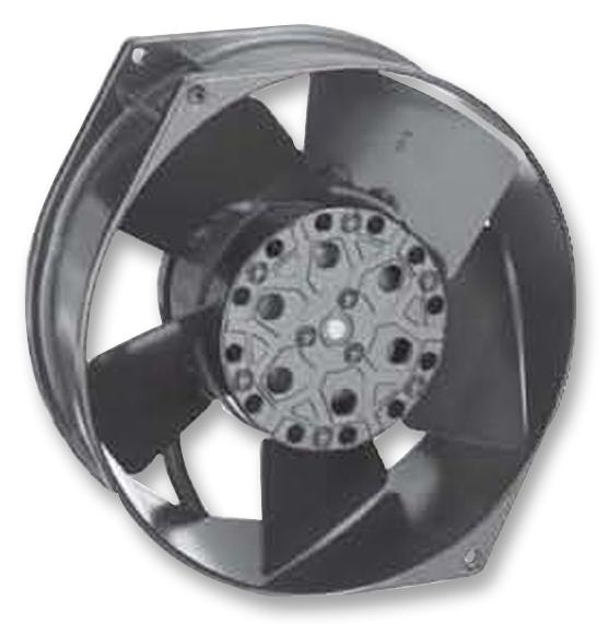 EBM-PAPST W2S130-AA25-44 AC Axial Fan, Tubeaxial, 115V, Circular, 172 mm, 55 mm, Ball Bearing, 223.6 CFM