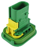 TE Connectivity 3-1703843-1 3-1703843-1 Automotive Connector Housing Green Heavy Duty Sealed Series Plug 3 Ways