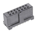 HARTING 09195146824741 PCB Receptacle, Board-to-Board, 2.54 mm, 2 Rows, 14 Contacts, Through Hole Mount, SEK Series