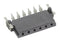 HARTING 1.56501E+13 PCB Receptacle, Board-to-Board, 2.54 mm, 1 Rows, 6 Contacts, Surface Mount Right Angle