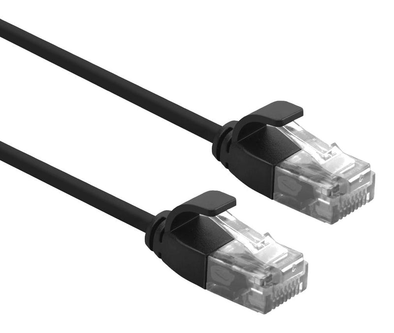 Roline 21.15.3955 21.15.3955 Ethernet Cable Cat6a RJ45 Plug to UTP (Unshielded Twisted Pair) Black 2 m 6.6 ft